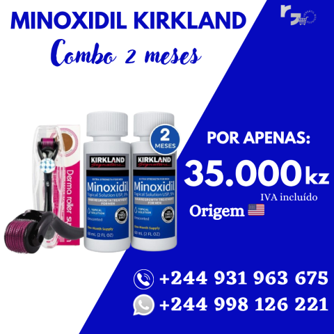 Venda Minoxidil Kirkland 5% Original