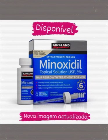 Venda Minoxidil Kirkland 5% Original