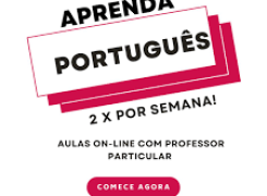Aulas de português online via WatsApp ou Zoom.