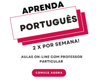 A venda Aulas de português online via WatsApp ou Zoom.