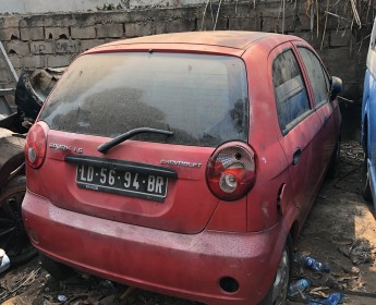 A venda Boa carcaça de Chevrolet Spark Lite