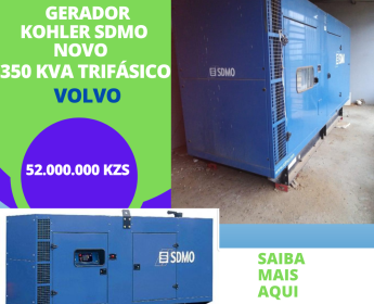 A venda Gerador 350 kva SDMO Sueco Volvo