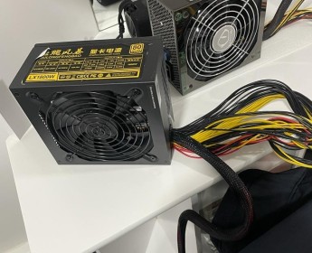 A venda Fonte de Alimentação 1800W 80 Plus Platinum para mineração