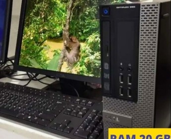 A venda Computador de Mesa Dell Optiplex 9020 core i7 RAM 20GB HD 1 Terá byte...