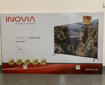 A venda Vende-se Smart TV INOVIA 65 4K UHD