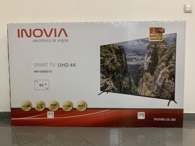 Vende-se Smart TV INOVIA 65 4K UHD