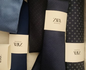 A venda Gravatas Novas da ZARA