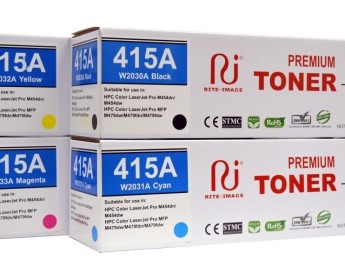A venda Toner HP 415A / 415X Compatível W2030A / W2031A / W2032A / W2033A