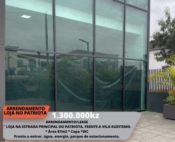 A venda Loja na via principal do Patriota 3n