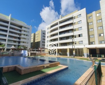 A venda Excelente apartamento T2 dos maiores, mobiliado, no Condomínio Clássic...