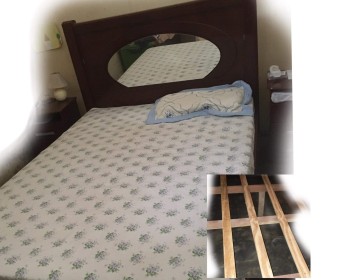 A venda Cama sem colchão