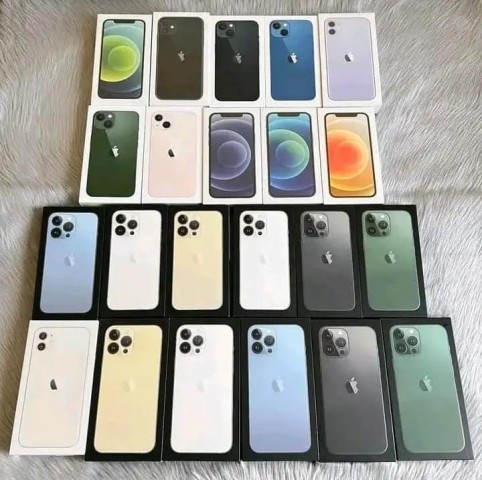 IPhones novos na caixa