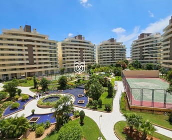 A venda Excelente apartamento T3 com vista ao mar, no Condomínio Acquaville, T...