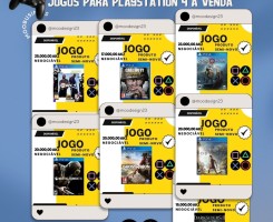 A venda Jogos