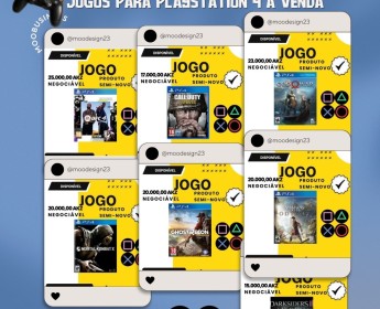 A venda Jogos