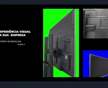 A venda Tv Display Touchscreen 4K LCD - COMO NOVA