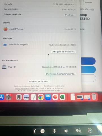 MackBook Pro 2017 Touchbar