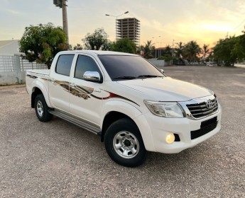 A venda Toyota Hilux
