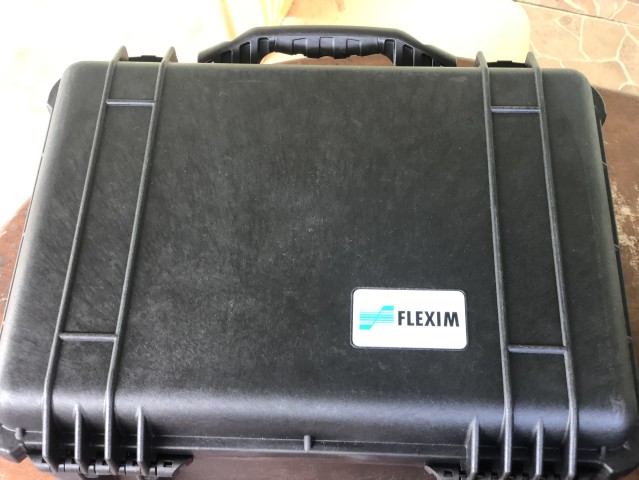 Medidor de vazão ultrassônico FLUXUS F608