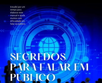 A venda Ebook de oratória ( como vencer o medo de falar em público)