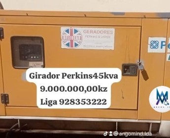 A venda Gerador Perkins de 45kva liga 928 353 222