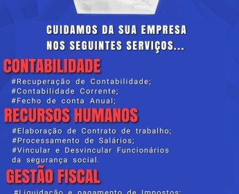 A venda PRESTAÇÃO DE SERVIÇOS NA ÁREA DA CONTABILIDADE-RECURSOS HUMANOS-GESTÃO...