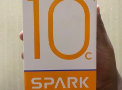 Anúncio Tecno Spark 10c meta black
