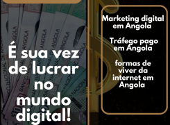 Anúncio Dinheiro na internet em Angola