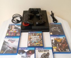 Comprar PlayStation 4 Fat + Comandos + Jogos