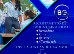 Anúncio Candidatura Para Professores