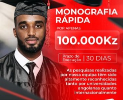 A venda MONOGRAFIA RÁPIDA