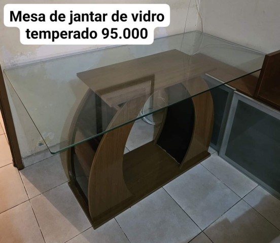 Venda Mesa de Jantar com vidro temperado