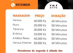 Anúncio Studio de Massagem