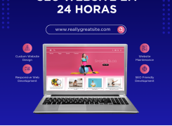 Anúncio Criação de Sites em 24 Horas por Apenas 100.000 Kz