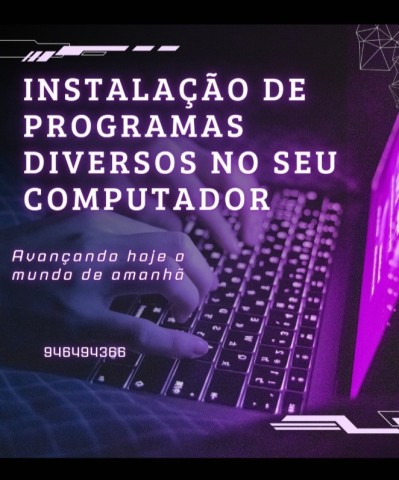 Venda Instalação de programas diversos no computador