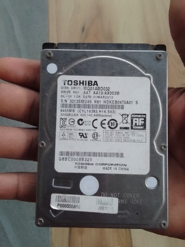 Venda HD para Portátil de 320 GB