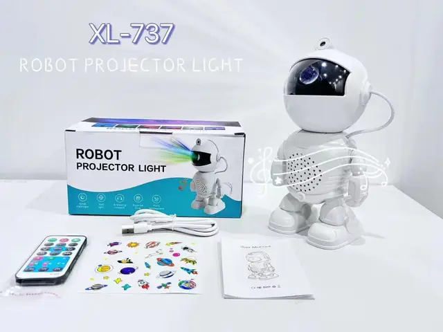 Venda Robô Projector Bluetooth Austrounata 360