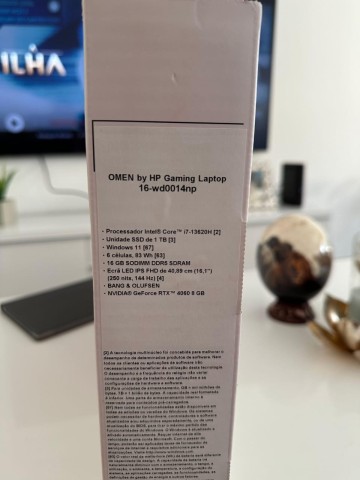 Venda PORTÁTIL GAMER HP OMEN 16.1