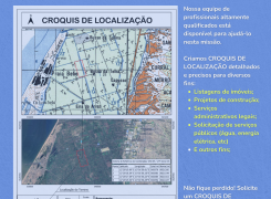 Anúncio CROQUIS DE LOCALIZAÇÃO