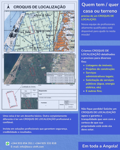 Venda CROQUIS DE LOCALIZAÇÃO