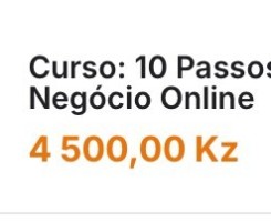 A venda Guia de Negócio online