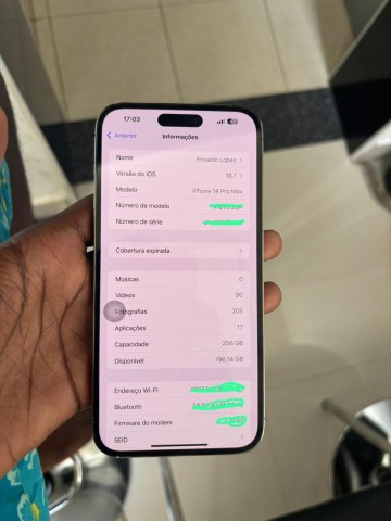 Venda Iphone 13 Pro Max de 256 GB