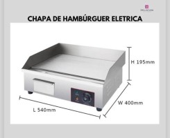 Comprar Chapa de Hamburguer Electrica