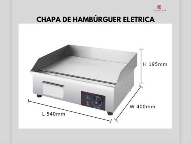 Venda Chapa de Hamburguer Electrica