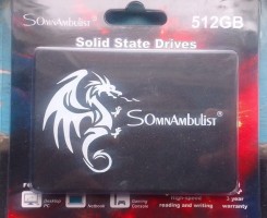 A venda SSD 512GB