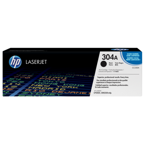 Venda HP Toner 304A CM2320 Preto (CC530A)