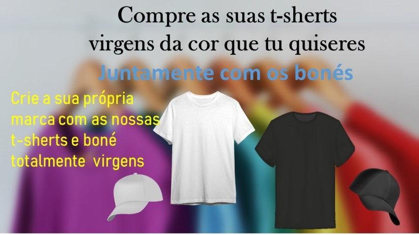 Venda T-sherts virgens