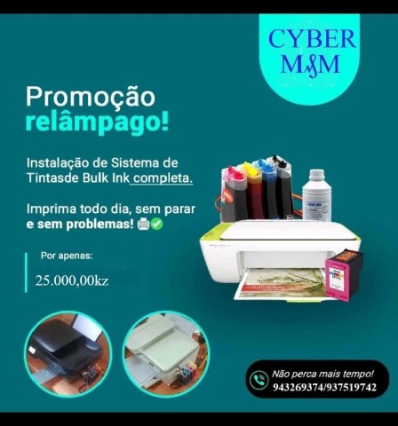 Venda Instalação de Bulk Ink