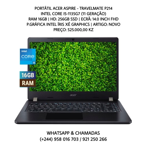 Venda ACER ASPIRE (i5-11Gen - Ram16GB)
