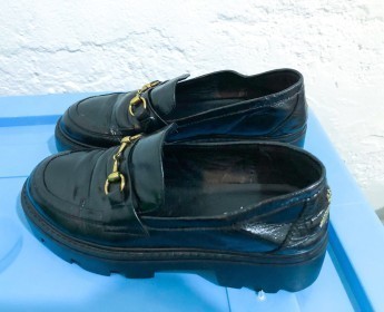Venda Sapato Preto (Fardo Original) 37